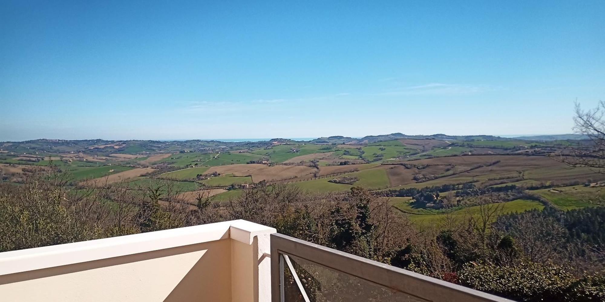 Appartamento Che Vista! Affittacamere Mombaroccio 外观 照片